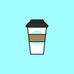 illustration of a cup of coffee