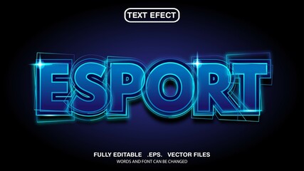 editable text effect esport game theme © Ardhy
