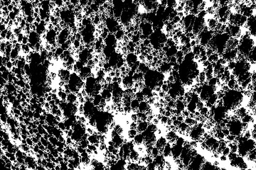 black and white texture of cracks, scratches, scuffs, dust