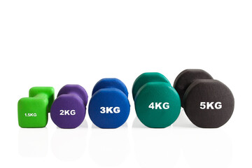 Dumbbells isolation
