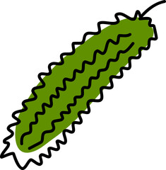 vegetable hand drawn doodle