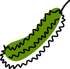 vegetable hand drawn doodle