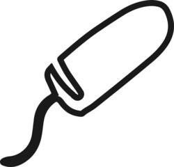 menstrual sanitary napkin icon