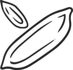rice seed icon