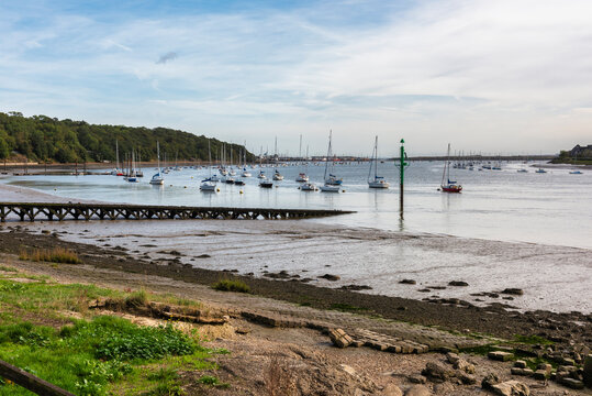 Upnor near Rochester & the Medway Estuary in Kent, England