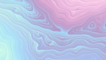 Obraz premium Abstract wavy fractal