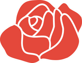 rose valentine love icon