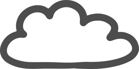 speech bubble cloud icon