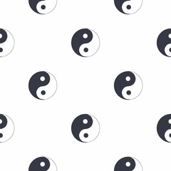 Chinese symbols seamless pattern.