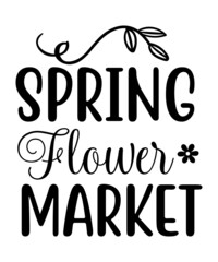 Spring svg tshirt design