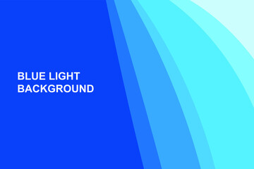 Abstract Blue Background With Lines