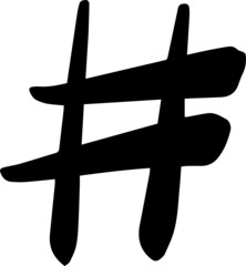 Obraz premium music symbol hand drawn icon