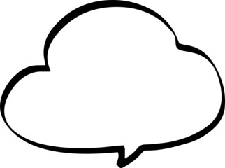 speech bubble cartoon comic