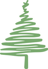 christmas tree draw sketch doodle