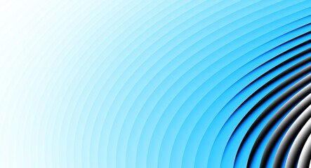 Wavy abstract futuristic background. Aspect ratio 16 : 9