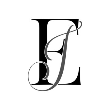 ej, je, monogram logo. Calligraphic signature icon. Wedding Logo Monogram. modern monogram symbol. Couples logo for wedding