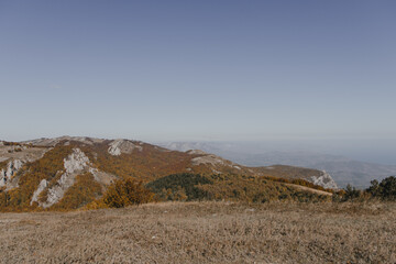 
Mountains, nature, fog, clouds, landscape
