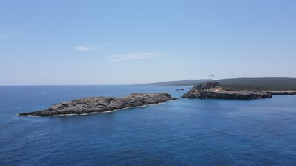 view of the coast of island