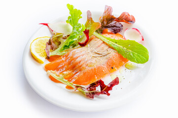 サーモンのカルパッチョ