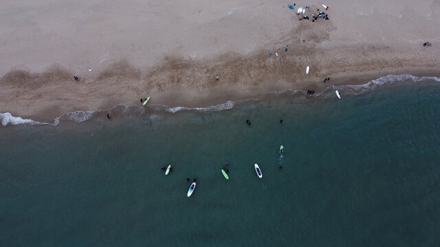 paddle surf,fotografia aerea paddle surf,castelldefels,yoga,garraf