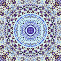 Abstract geometrical background. Ornamental symmetric pattern