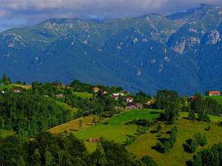 Alpine landscape of Bucegi Mountains, Romania, Europe
