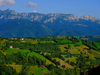 Alpine landscape of Bucegi Mountains, Romania, Europe