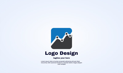 stock creative finance logo template