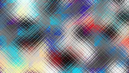 Obraz premium Abstract fractal pattern.