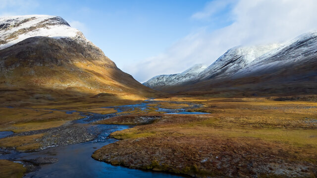 The valley of Tj&auml;ktjavagge, Kungsleden