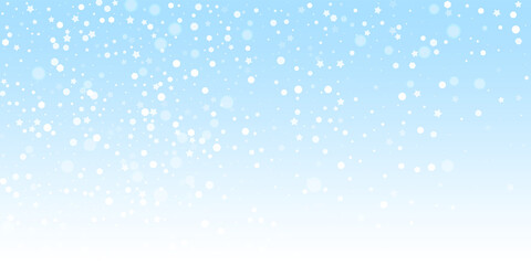 Fototapeta premium Magic stars random Christmas background. Subtle fl