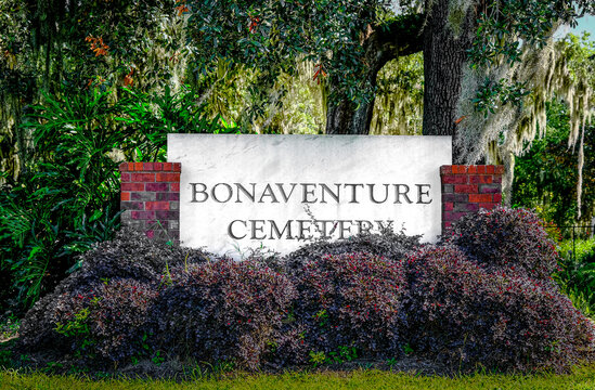 Bonaventure Cemetery Entrance