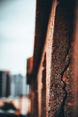 old bridge at sunset