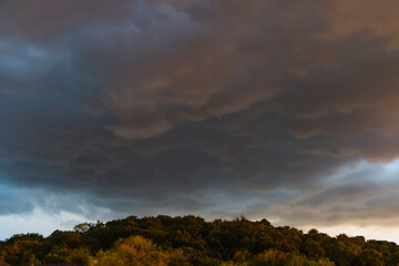 storm clouds timelapse