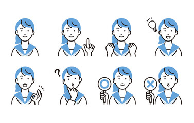 中学生の女の子セット