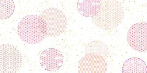 春　和柄　ピンク　背景