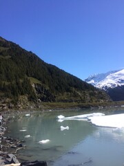lake in the mountains