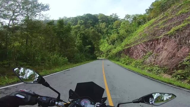 Take a road trip along the beautiful roads of Thailand.