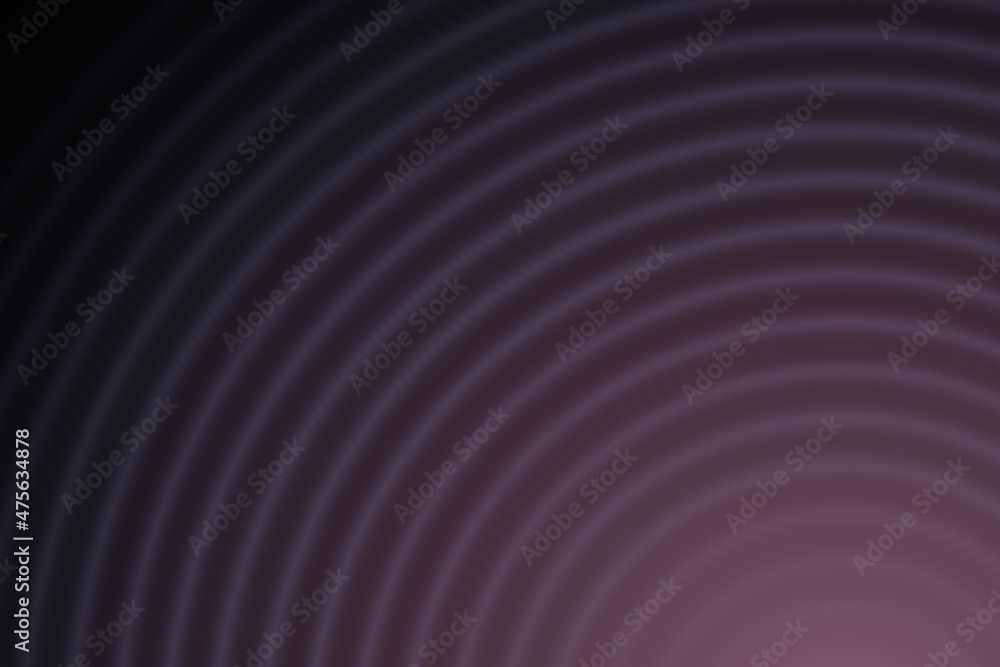 Poster black seamless circular pattern for copy space