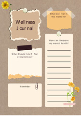 Brown Paper Modern Wellness Journal