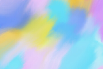 Abstract colorful background of brush strokes
