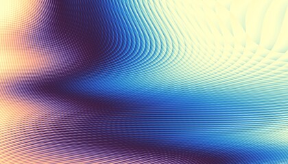 Wavy abstract futuristic background