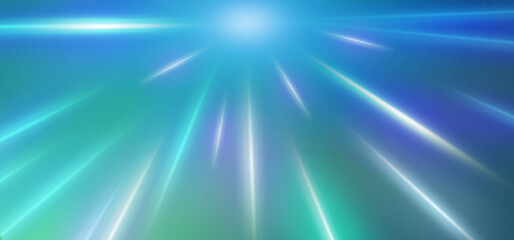 Abstract composition, color futuristic background, blue and Green