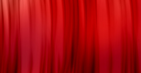 Red cloth background abstract with soft waves