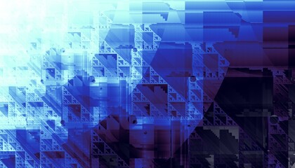 Abstract fractal pattern.