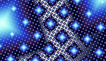 Obraz premium Abstract fractal pattern.