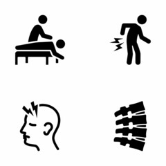 Health Care Black Icon Set 4