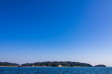 Fototapeta premium 船上から見た海の風景