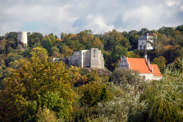 Buildings on the hill, Kazimierz Dolny nad Wisłą, Poland