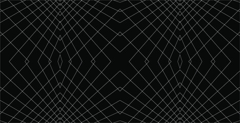 Optical Illusion Lines for Background. Vector Illustration